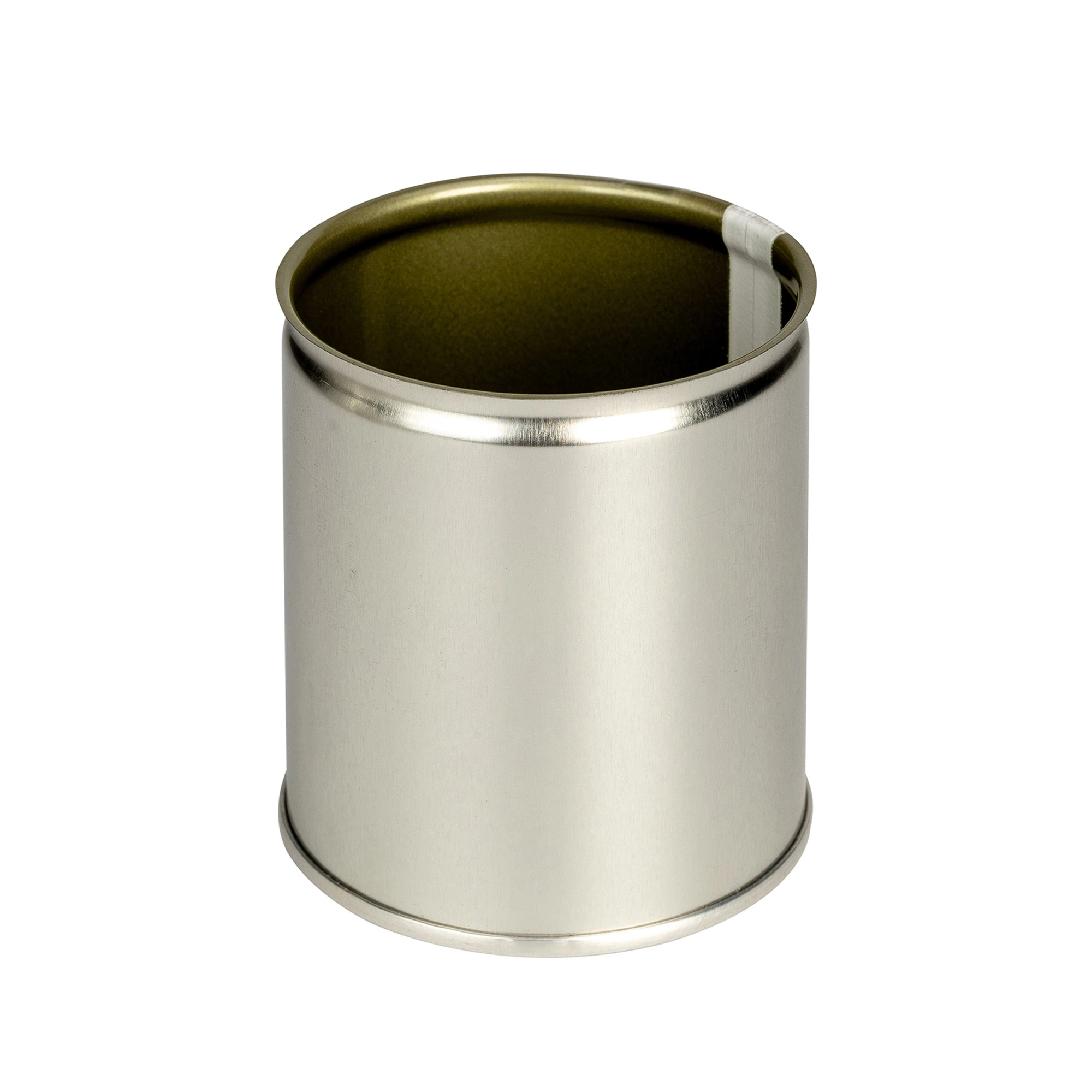 Metal Ring-Pull Tin Can 2 Piece Tinplate Container Round Food Packing Can