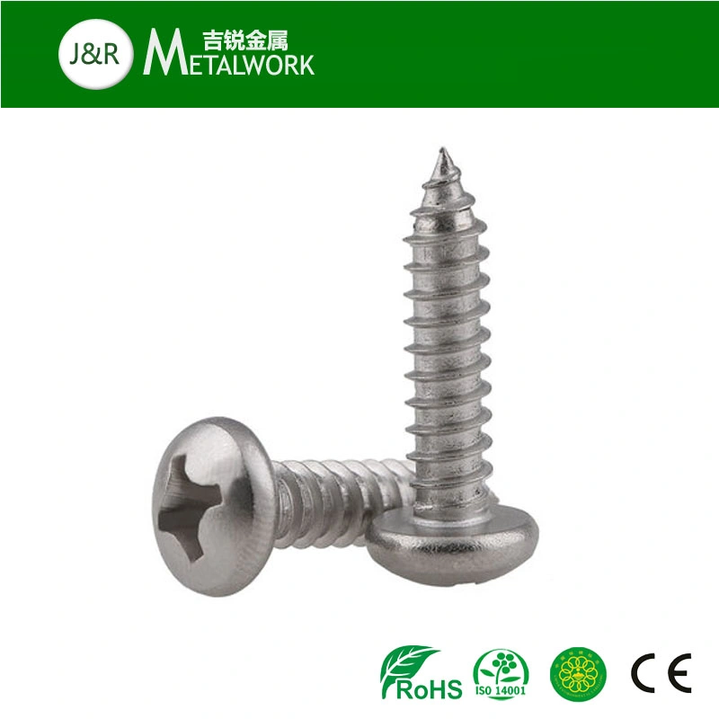 A2 A4 Stainless Steel SS304 SS316 Self Tapping Screw