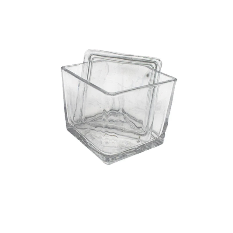 Laboratory Glassware 5 30 Place Microscope Slide Glass Staining Jar with Lid