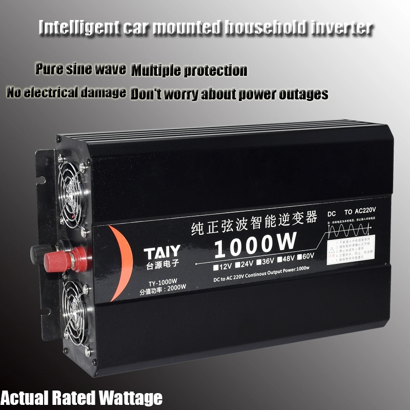 Pure Sine Wave Intelligent Inverter DC36V to 220V in Vehicle Household Non Phantom High Power Battery Converter