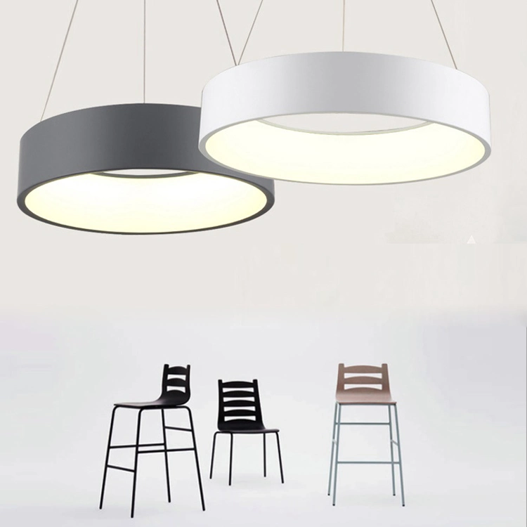 Chandelier Contemporary Ring Acrylic LED Ceiling Light Fixture in Warm Light Modern Lighting California
