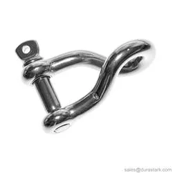 Stainless Steel D Twisted Shackle Boat Anchor