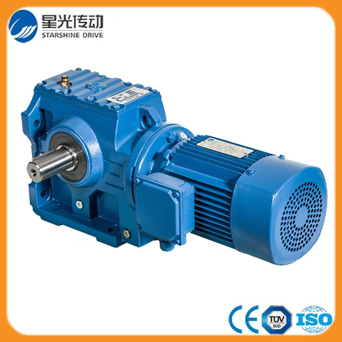 Right-Angle Shaft Worm Helical Worm Gearbox S Series Reducer