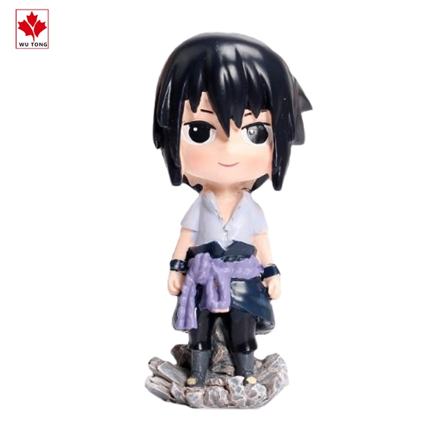 Custom Cartoon Charactor Sculpture Resin Naruto Charactor Figurines Blind Box Gifts