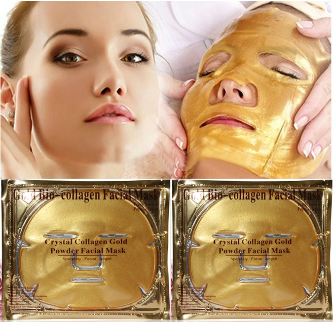 Crystal anti vieillissement blanchiment organique soins de la peau collagène 24K Or