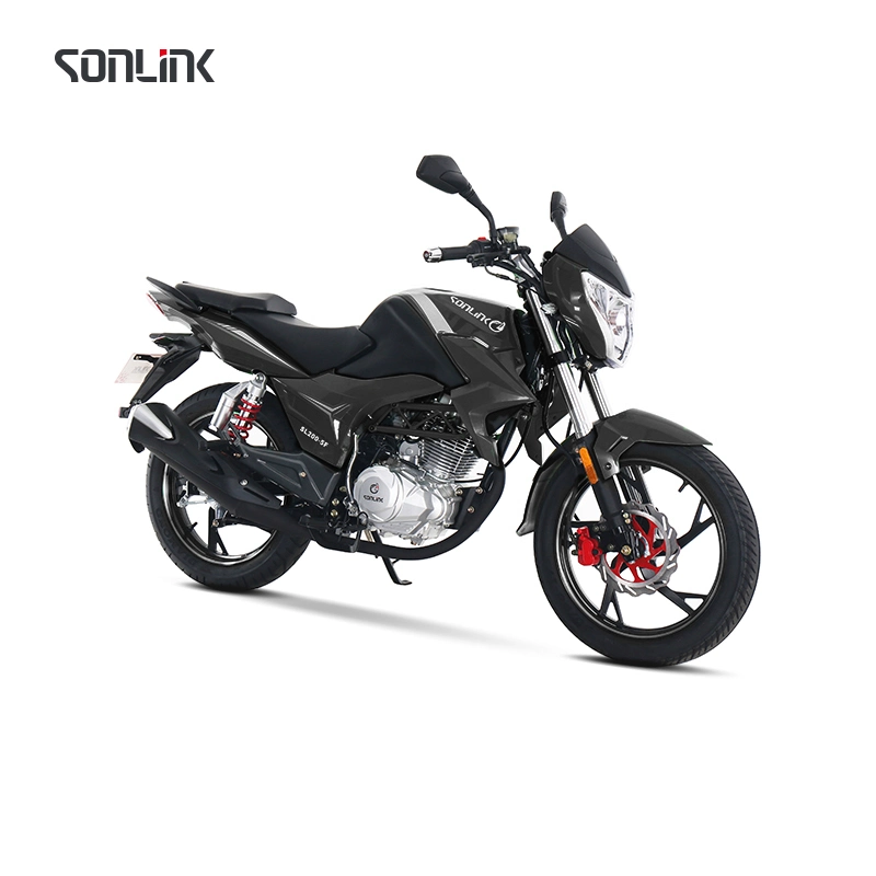 Sonlink Motorcycle Manufacturers 200cc Chase Across New Sportbikes for All Black Sports Bike Series