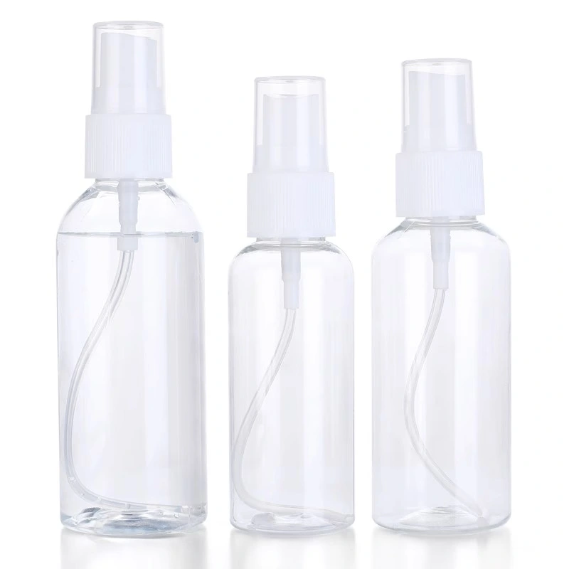 in Stock Convenient Containers Set of Travel Toileltry Plastic Pet Spray Bottle