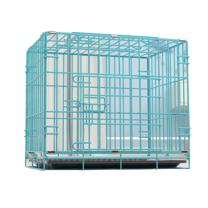 Stock Animal House Large Pet Cage Indoor Metal Dog Crates Kennel Cage