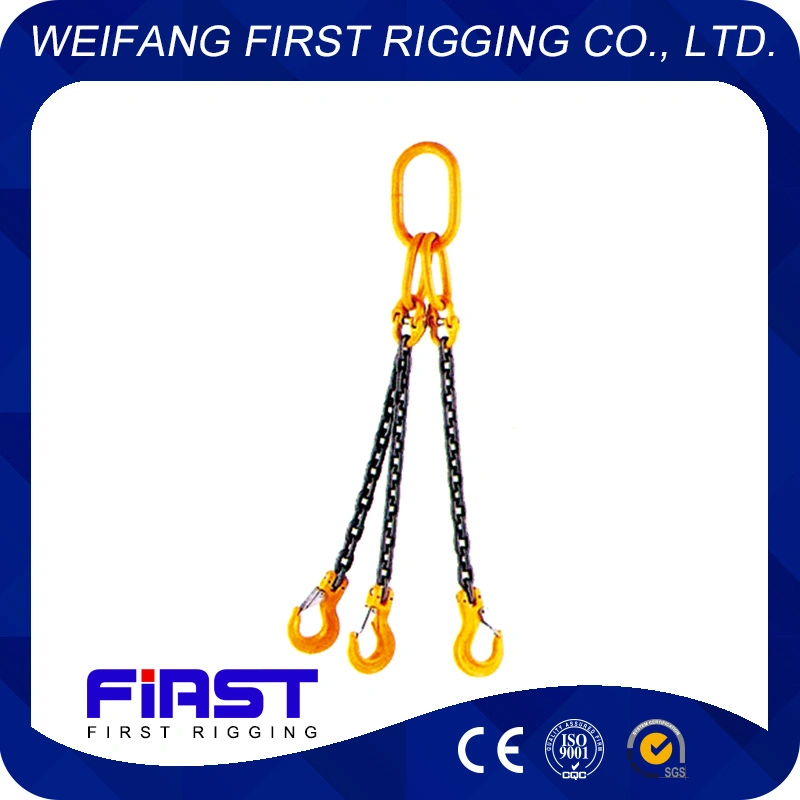 High Quality G80 Type Adjustable Three Legs Chain Slings