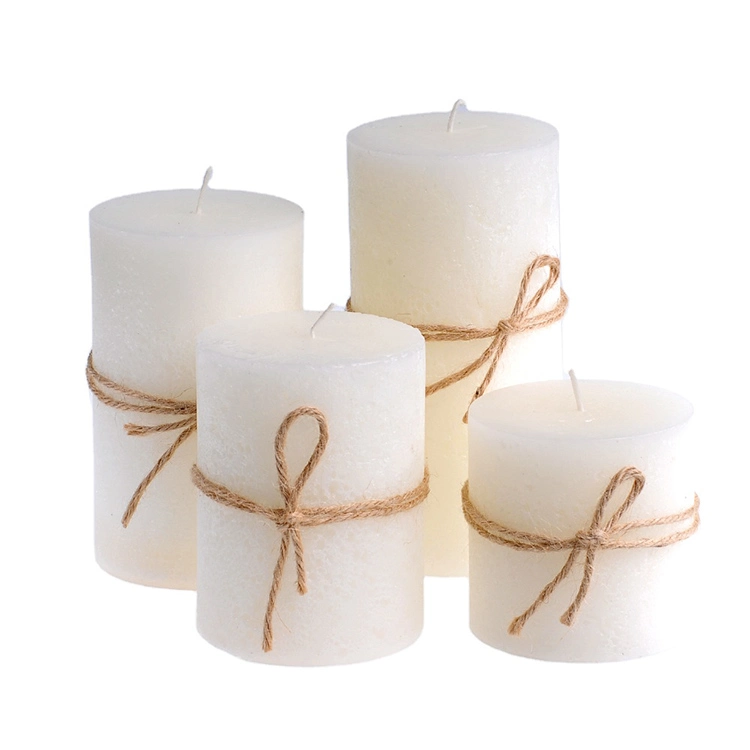 Paraffin Wax Pillar Candle with Long Burning Time