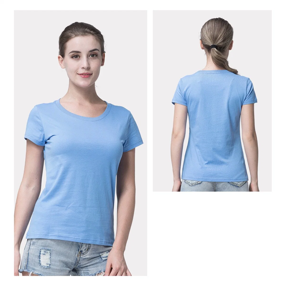 T-shirt pour femmes en gros T-shirts personnalisés