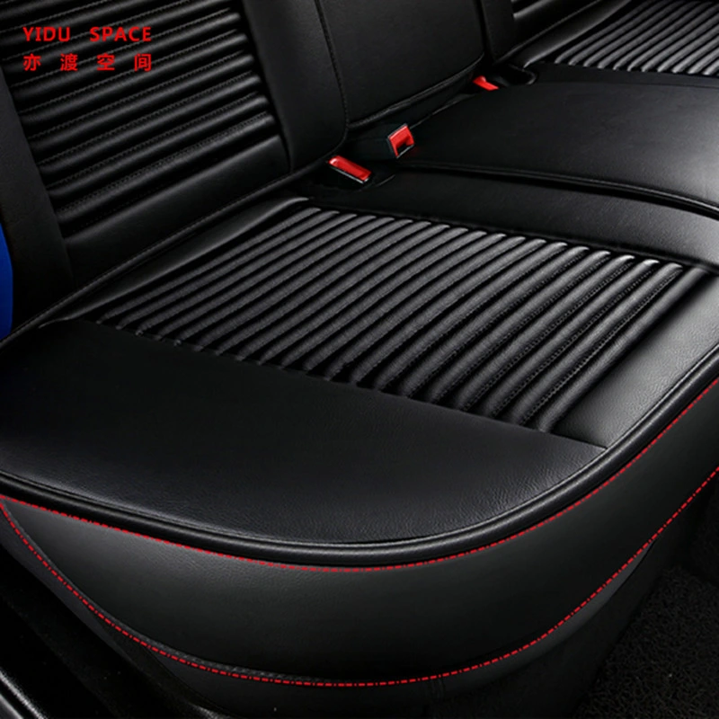 Accesorios de coche universal para todos los climas Super-Fiber Cojín de asiento automático de cuero