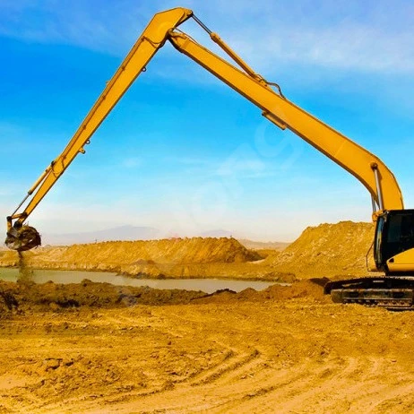 Accesorio de la excavadora excavadora de largo alcance para la construcción de brazo y brazo