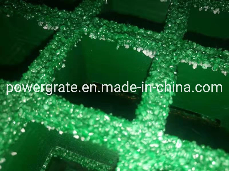 FRP/ GRP Molded Grating Post-Cure Grit