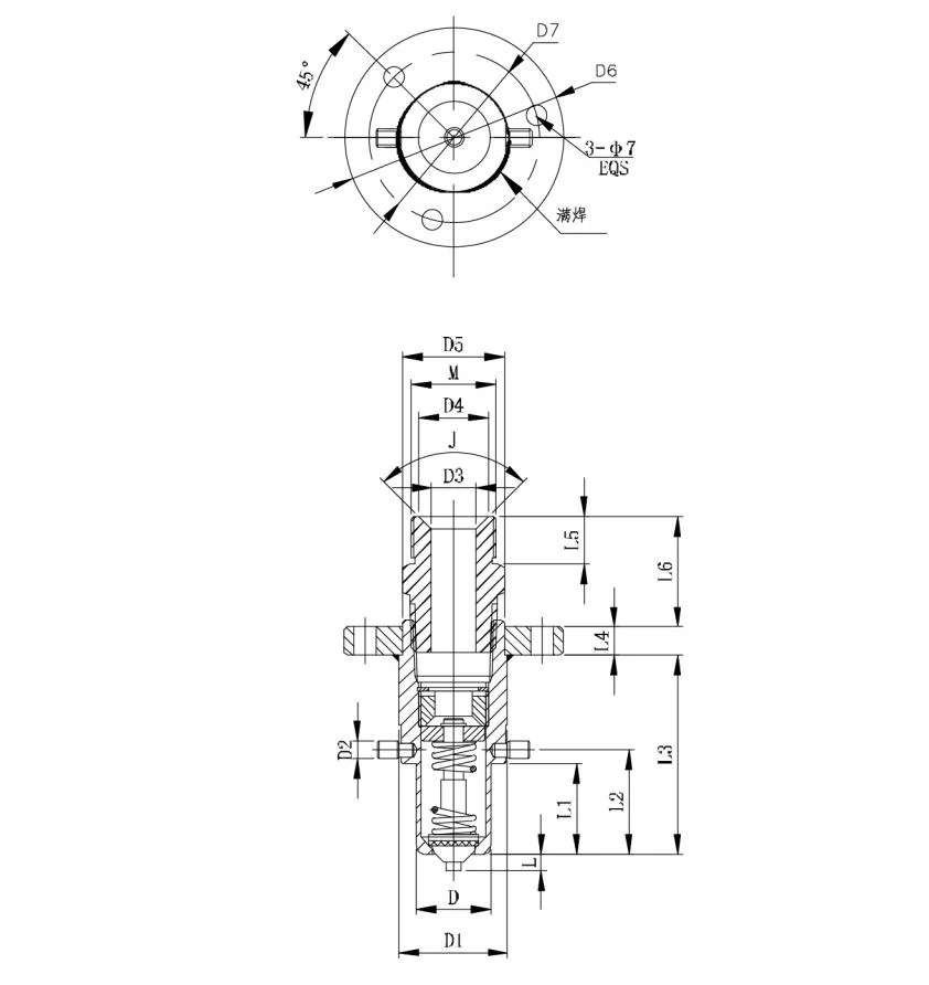 Kit de station de retour de gaz cryogénique LNG