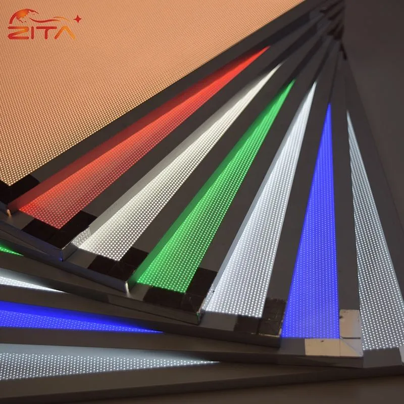 Shanghai Custom Size Custom Shape High quality/High cost performance  LED Light Sheet for LED Edge-Lit LED Light Board