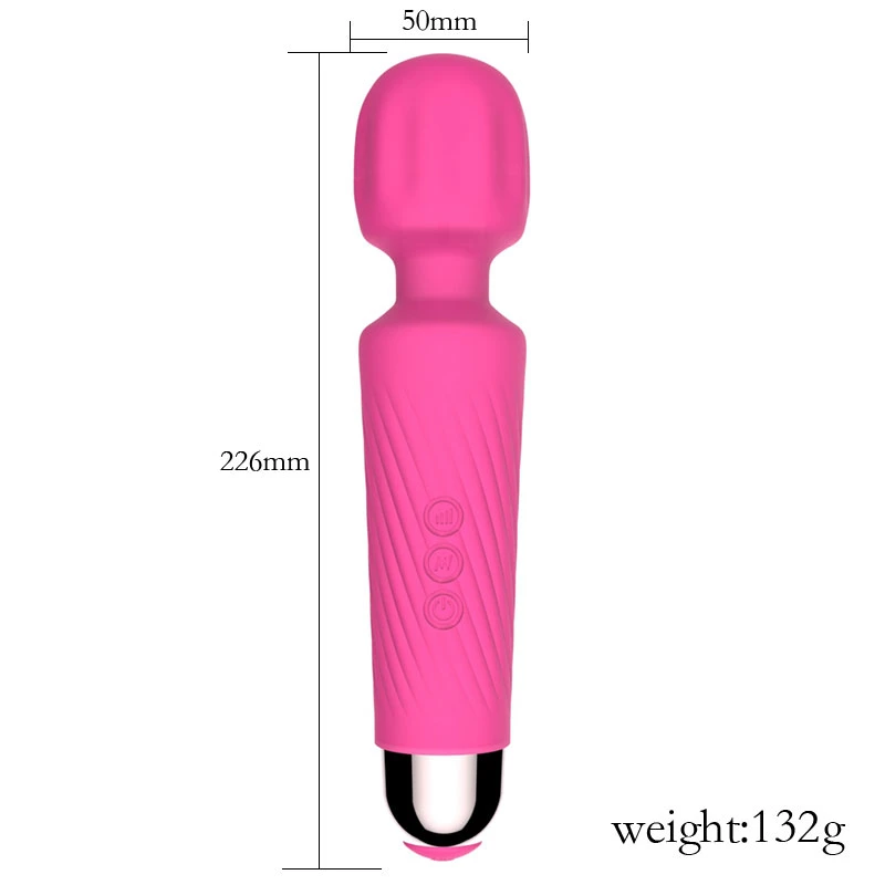 Assez d'amour corps rechargeable en silicone d'origine masseur érotique Magic Wand vibrateurs jouets sexuels pour les femmes AV la chatte en stock