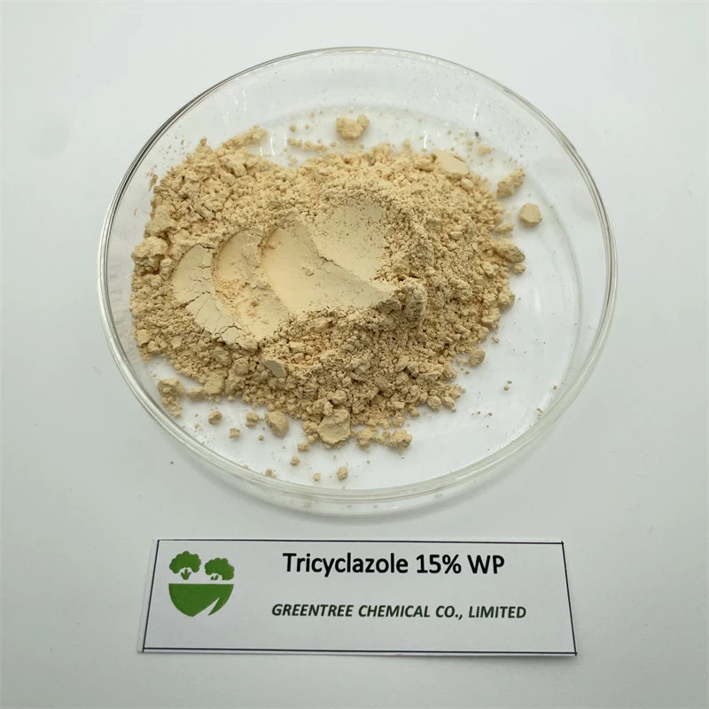 CAS No. 41814-78-2 Fungicide Pesticide Tricyclazole 15% Wp