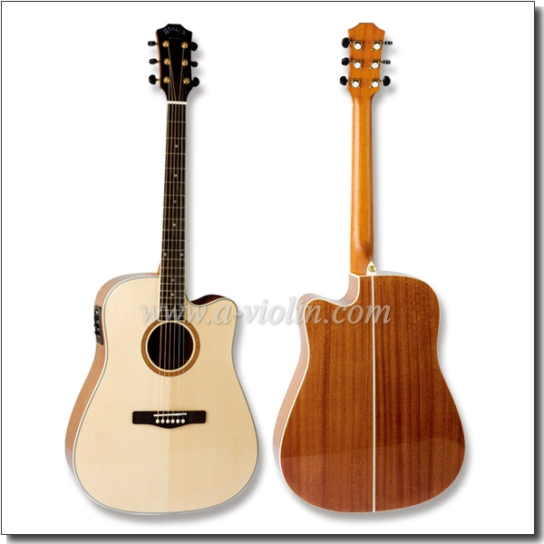 [Winzz] 41" Dreadnought Cutaway Acoustic Guitar