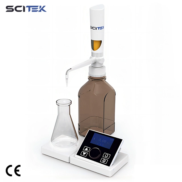 Scitek Electronic Pipette 0.5-1000 microliter Single-Channel Laboratory Pipette