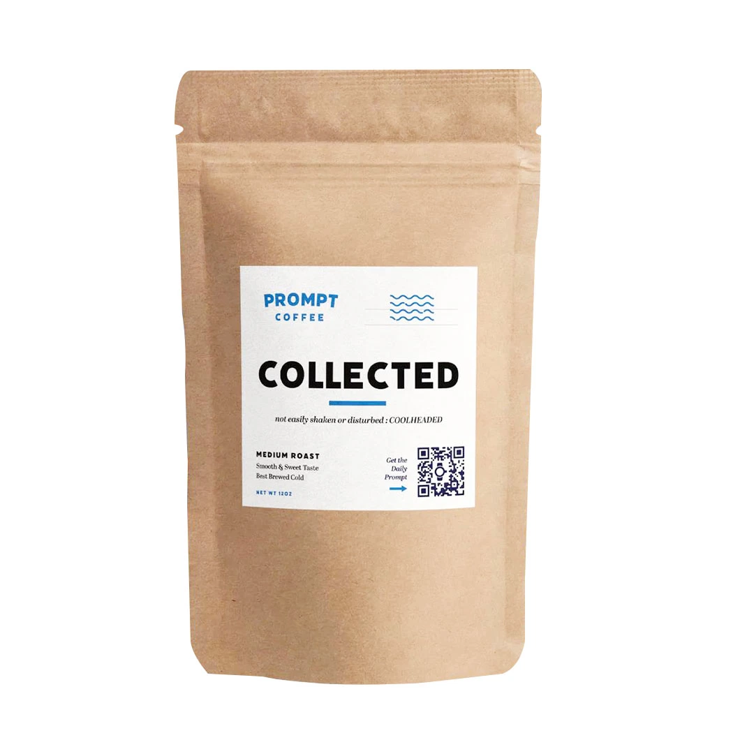 Digital gedruckt biologisch abbaubare Kraftpapier Ziplock Stand Up Pouches Verpackung Für Tee Kaffee Bohnenbeutel