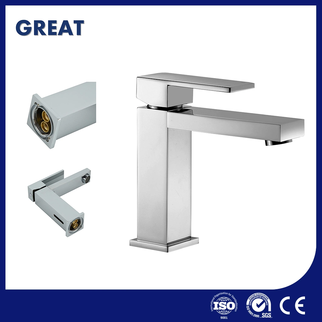 Great Faucet Bathroom Factory Sample Available Faucets Bathroom Sink Gl8201A82 Single Lever Basin Faucet China Thermostatic Basin Mixer