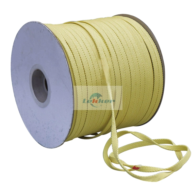 Kevlar Cord Used on Glass Tempering Furnace Braided Aramid Rope