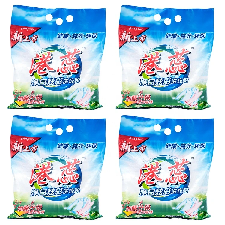 a Large Number of Stain Remover Washing Powder Formula Detergent Powder