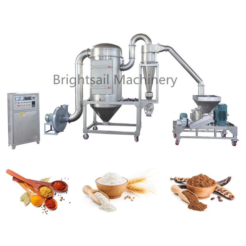 Industrial Ultra Fine Spices Carob Seed Corn Gluten Rice Corn Hibiscus Flower Seaweed Grinding Mill Spice Sugar Milling Machine