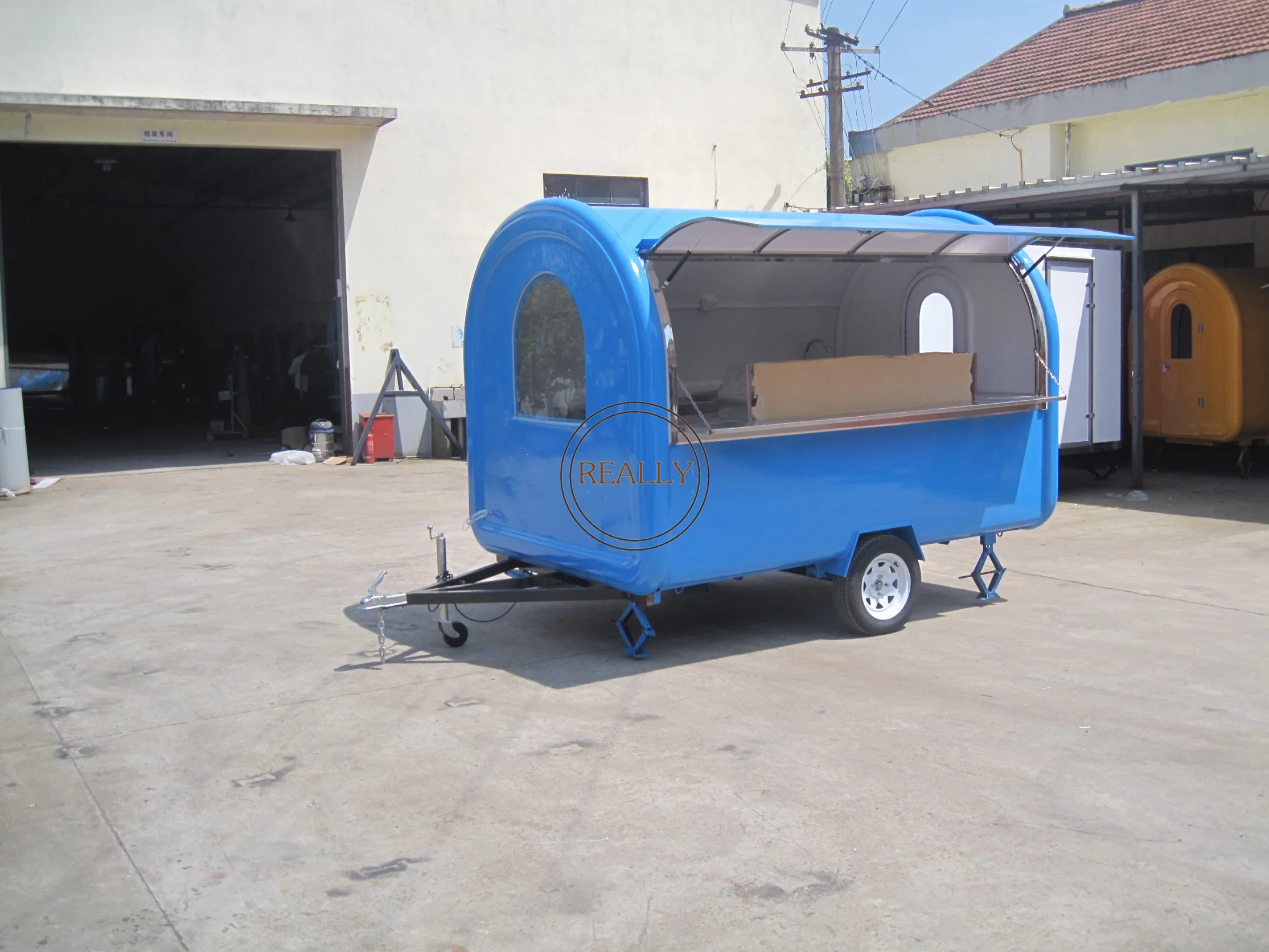 Mobile Shawarma Food Truck Hamburger Food Trailer Mobile Kitchen Catering Trailer Fast Food Truck for Sale