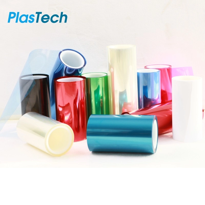 12mic~100mic Biaxially Oriented Polyester BOPET Colorful Packing Film