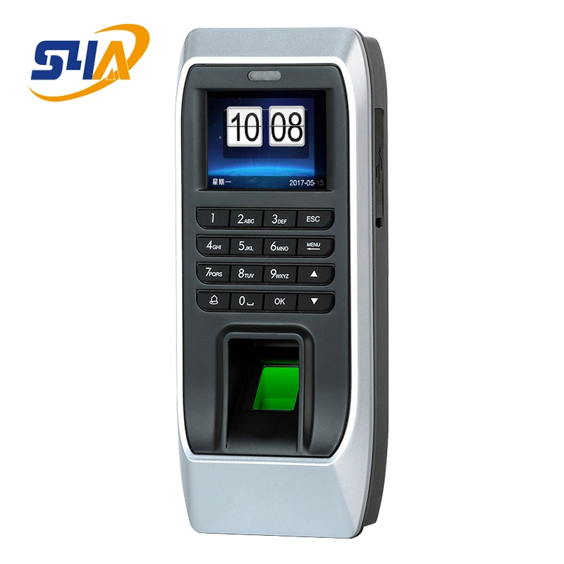 2.4inch HD Screen Biometric Fingerprint Access Control with Wg in and out Support English and Spanish