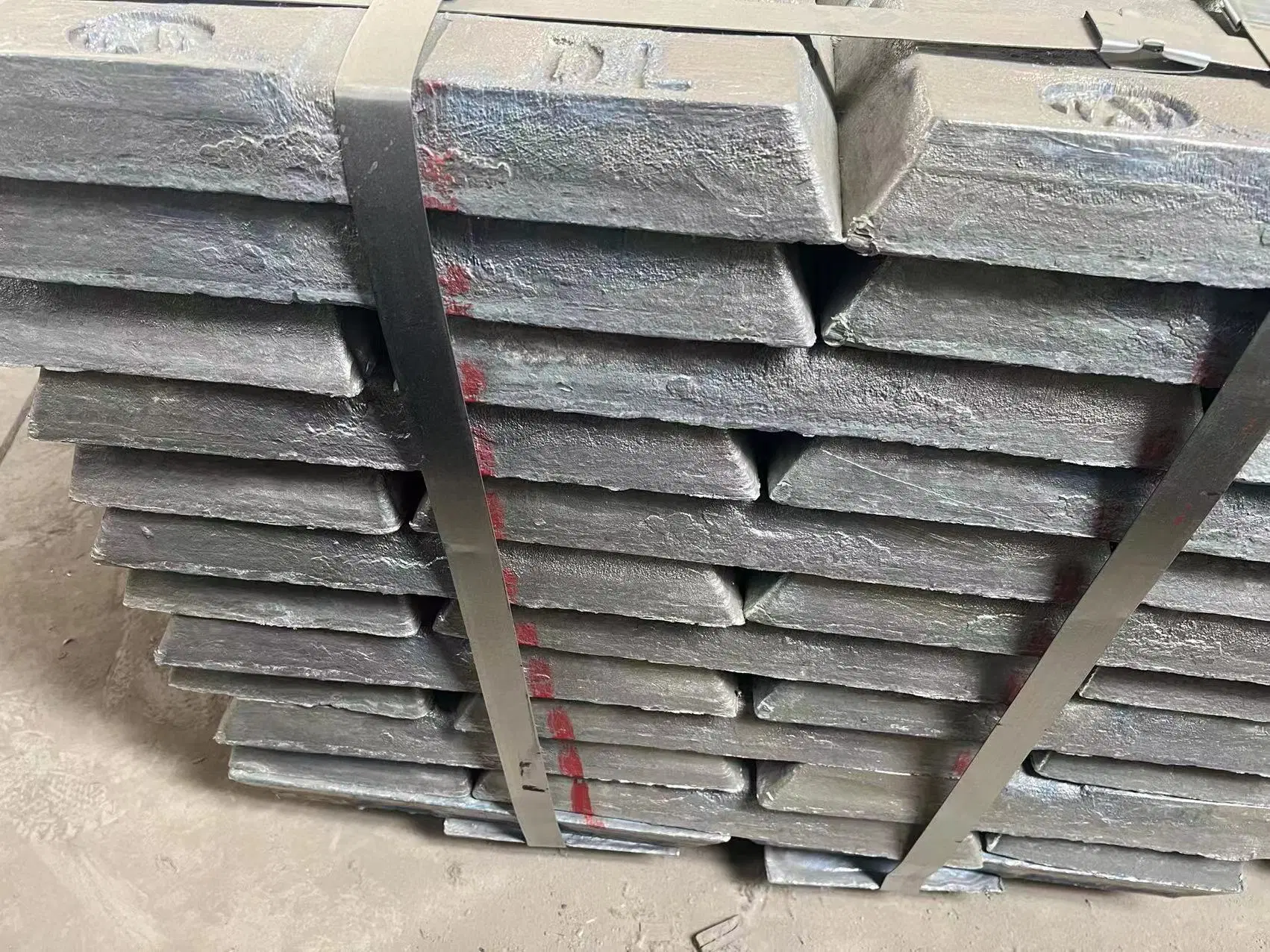 الصين SGS وافقت على Pure Zinc ingot 99.995% خبي هينجشونغ ميتال