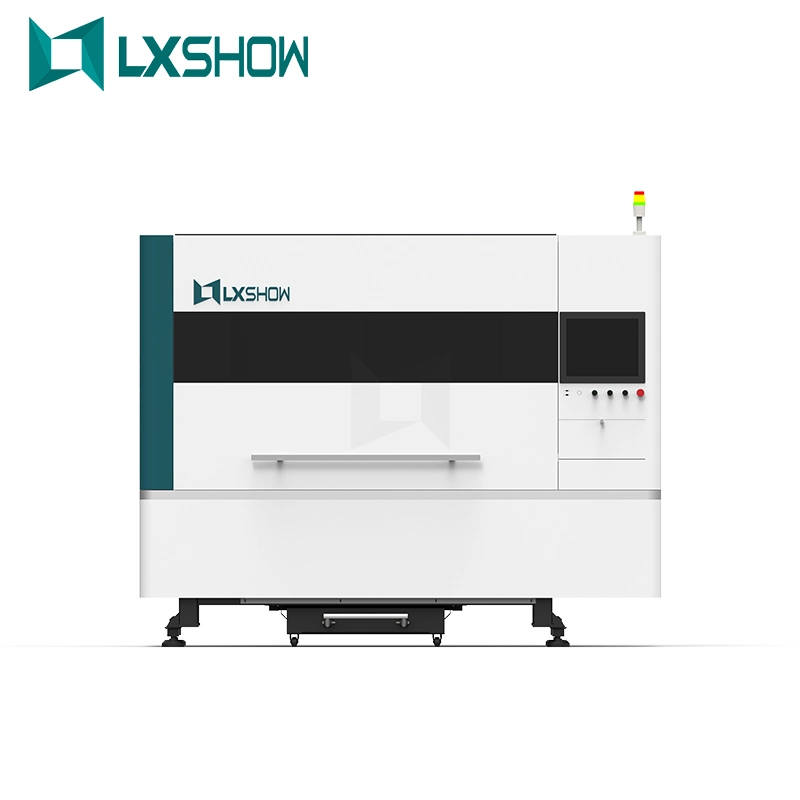 2021 Lxshow 500W 750W 1000W CNC Metal Mini Fibra láser Máquina de corte con protección total