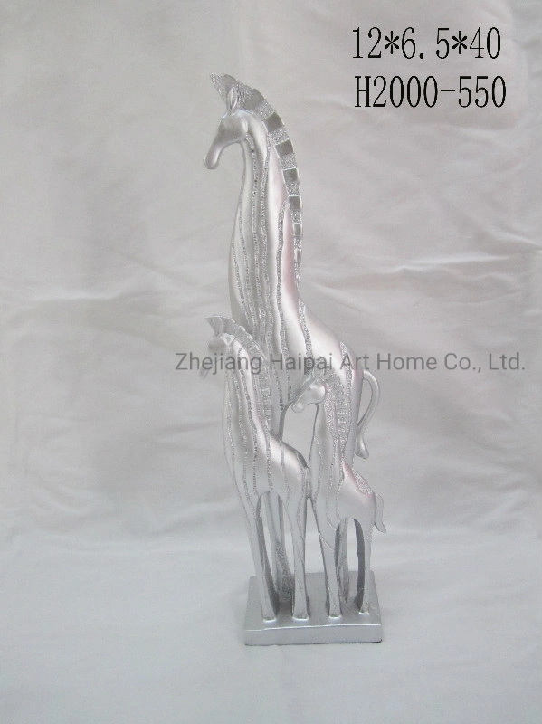 Customized Modern Fashion Silver Animal Home Decor Furnishings