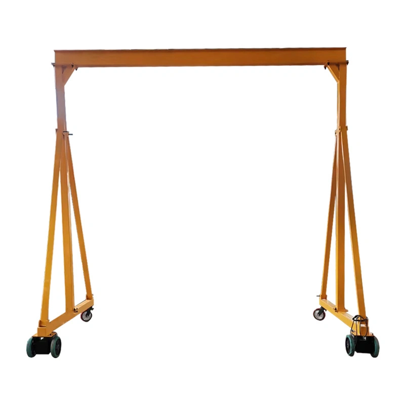 Supply Electric Gantry Mobile Lifting Hand-Push Trackless Small Gantry Simple Light Gantry