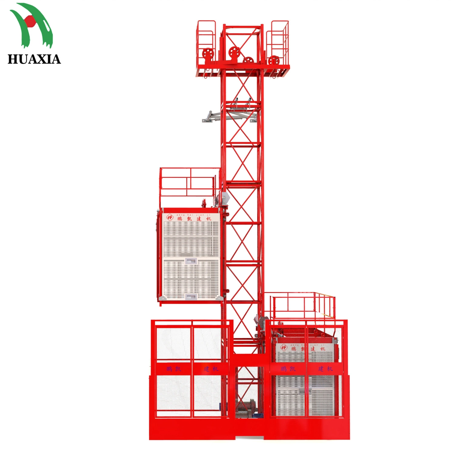 Sc200 Double Cage Construction Hoist Building Elevator