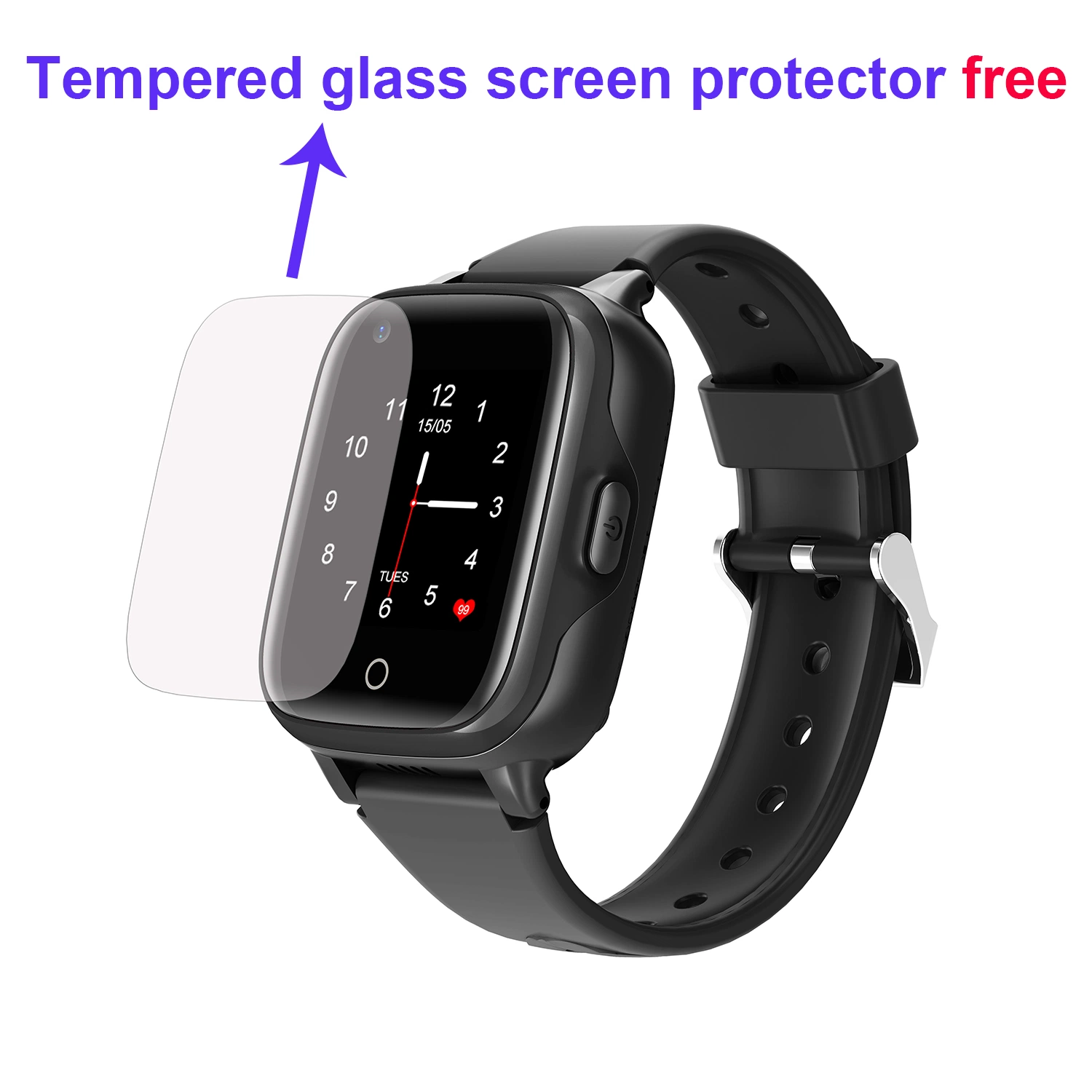 New Arrival IP67 Waterproof 4G Video Call Kids security Smart Watch Tracker GPS with Multi Languages Optional D31