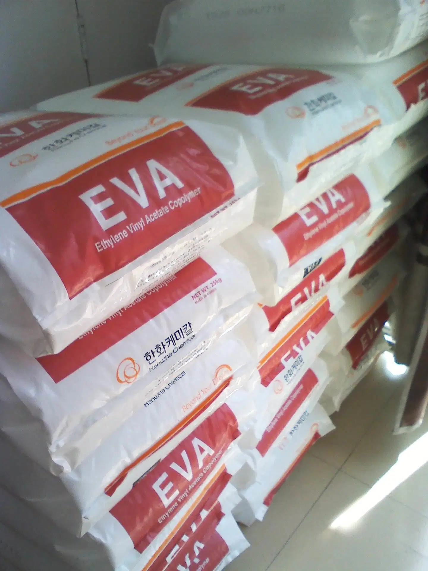 EVA 2518 Injection Molding Grade EVA Extrusion Virgin Plastic Material Granules