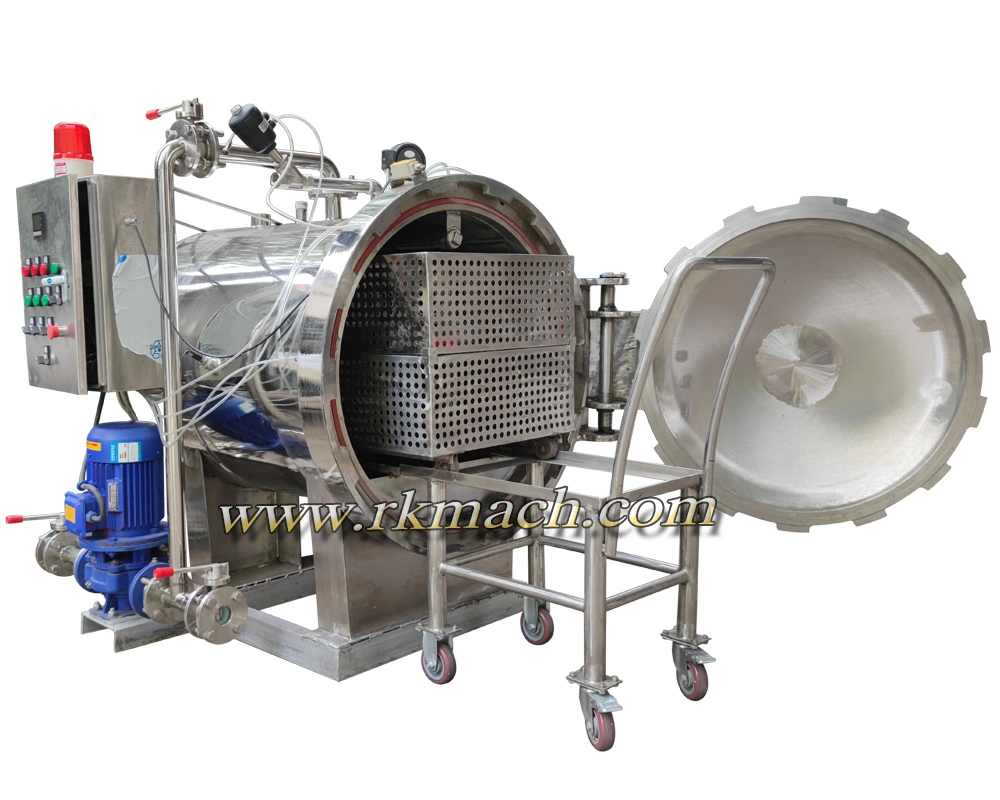 1000liter Steam Heating Sterilizer for Retort Pouch