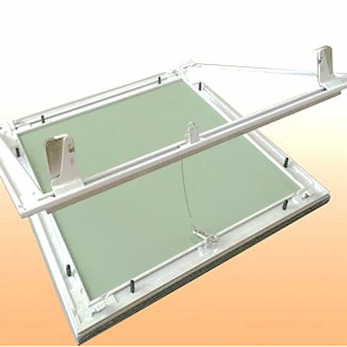 Building Materials with Moisture Resistant Gypsum Board Access Panel