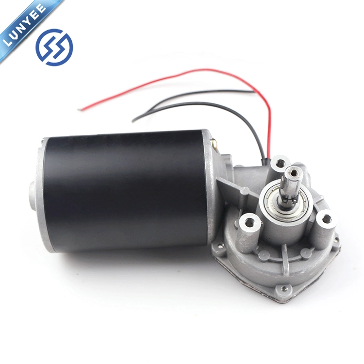 12V/24V 80W/90W/100W Reversible Turbine DC Reducer Copper Turbine Shutter Motor 220/250rpm