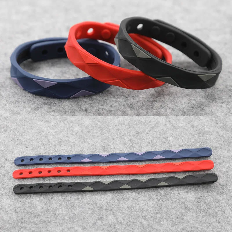 OEM Anti-Static Bracelet Negative Ion Sports Energy Balance Waterproof Silicone Bracelet