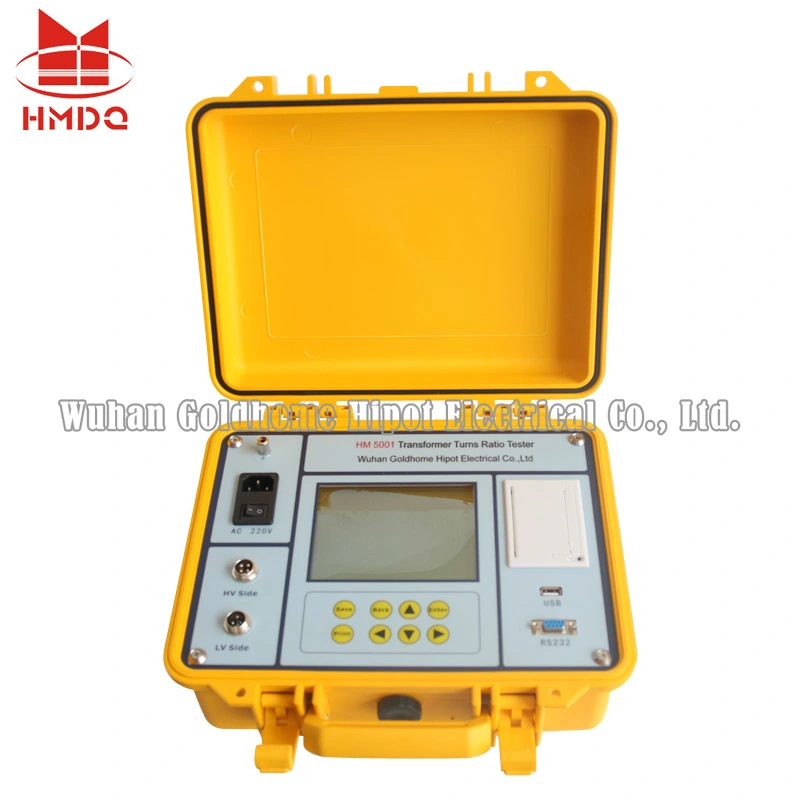 High Accuracy Digital TTR Meter Automatic Transformer Turns Ratio Tester