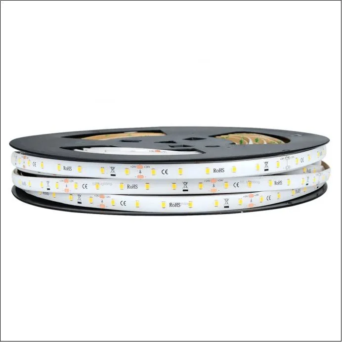 SMD LED Strips 24VDC Single Color Super Bright LED Strip Lights 8mm Width IP65 Low Power Flexible Indoor LED Strip Tape Rope Lights