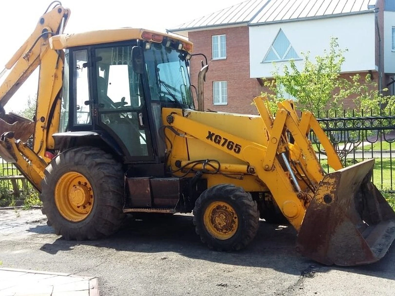 1.8 Ton Xg765 4X4 Wheel Backhoe Loader Best Price