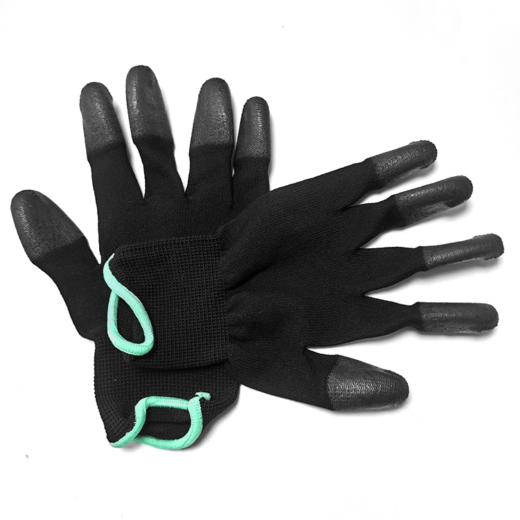 Antistatische antistatische antistatische antiFinger beschichtete Handschuhe für Unisex-Sicherheitsarbeiten