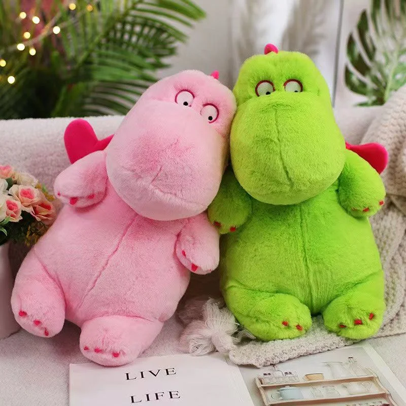 Love Little Flying Dragon Plush Toy Soft Cute Dinosaur Couple Doll Sleeping Pillow Gift Rag Doll