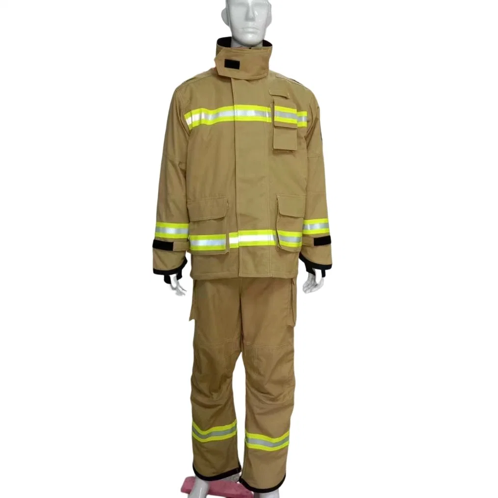 Premium Firefighter Suit with Breathable Fabric Lining