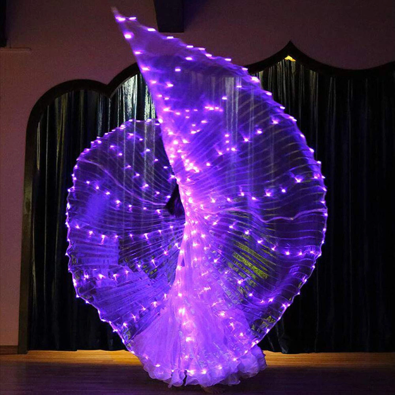 ضوء LED الرقص ازياء عرض هالوين بروب مضئ لوازم الرقص
